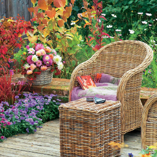 Terrasse herbstlich dekorieren: Die schönsten Ideen 