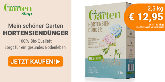 Shop-Angebot Mein schöner Garten: Hortensiendünger