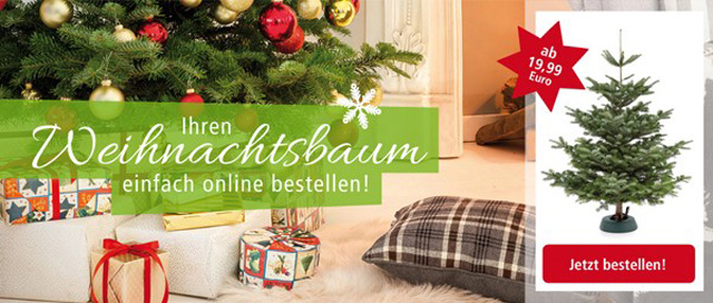 Weihnachtsbaum online kaufen