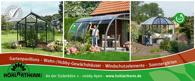 Gewächshäuser von Hoklartherm